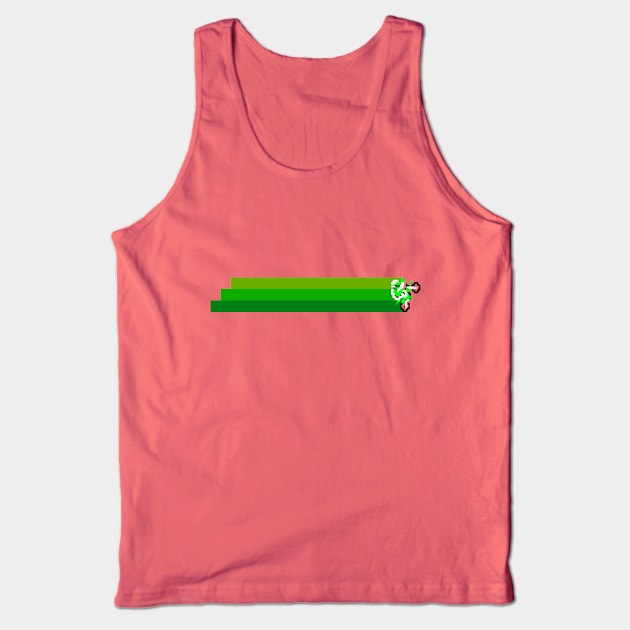 Excite Bike Green Tank Top by miniBOB